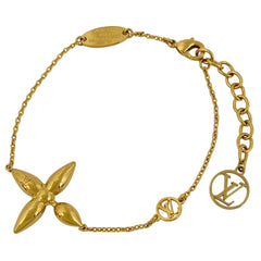 ルイ・ヴィトン ブレスレット ルイゼット 腕輪 ブラスレ ブレスレット GP ゴールド レディース 【中古】bracc