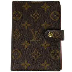 ルイ・ヴィトン アジェンダ PM 手帳カバー システム手帳 ビジネス 手帳・ブックカバー モノグラム ブラウン R20005 レディース 【中古】brbag