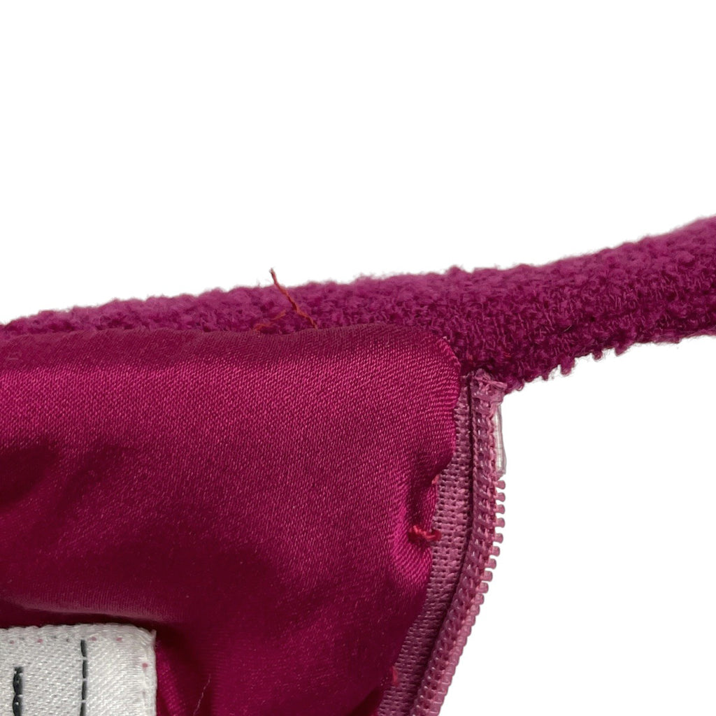 シャネル ココマークボタン セットアップ ミニスカート ノーカラー セットアップ スカートスーツ ウール ナイロン パープル レディース 【中古】brapp