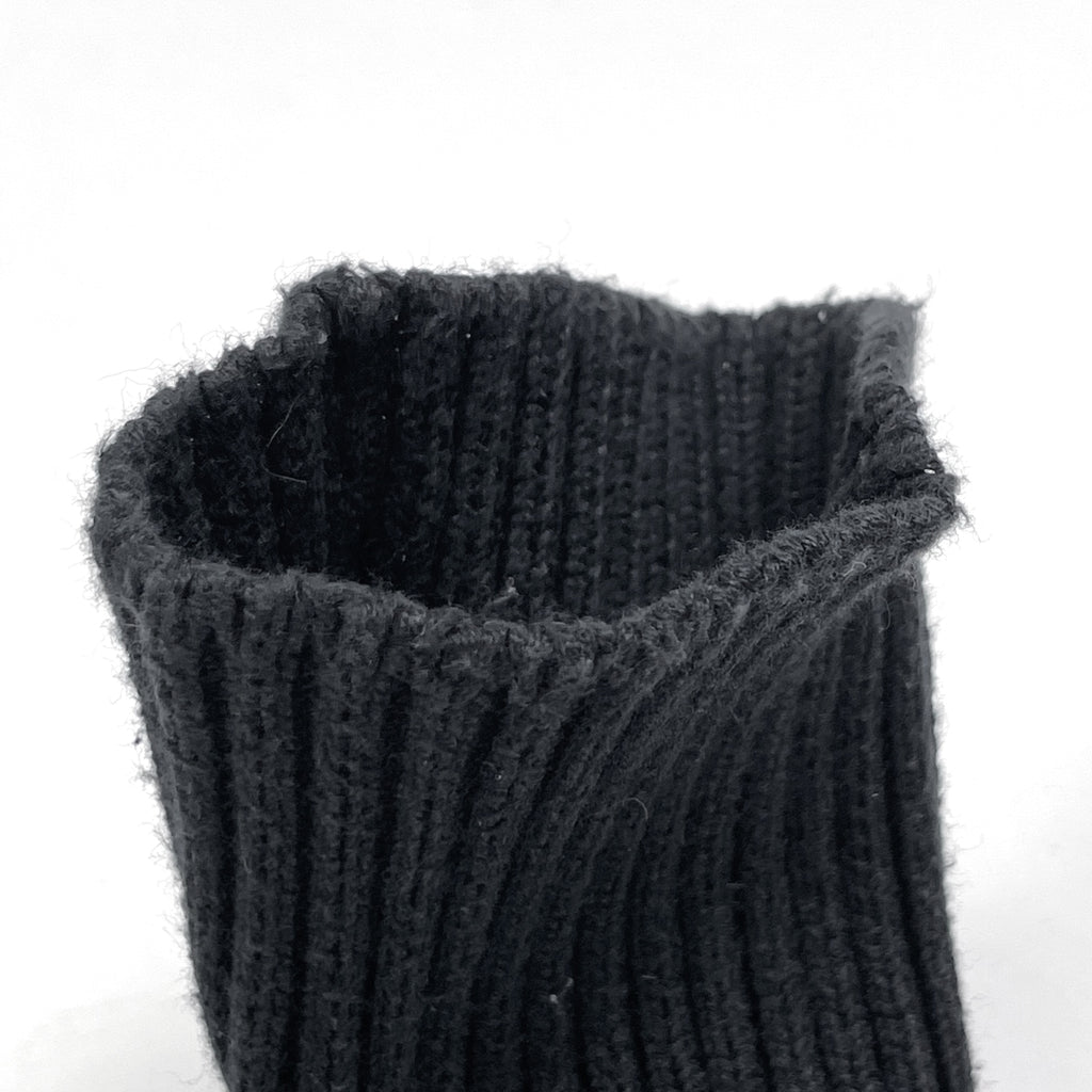 シャネル Vネック セーター ニット トップス セーター コットン ブラック レディース 【中古】brapp