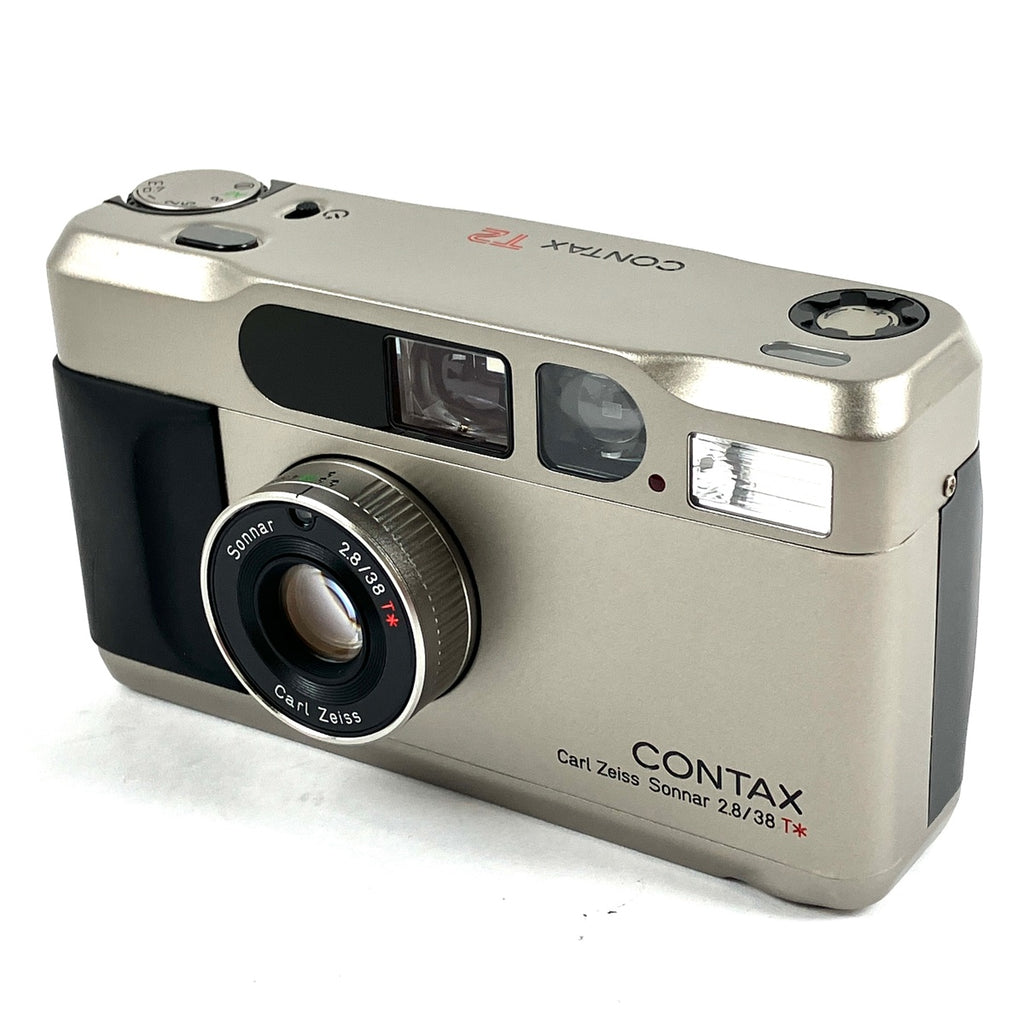 コンタックス CONTAX T2 チタンシルバー フィルム コンパクトカメラ 【中古】cambb