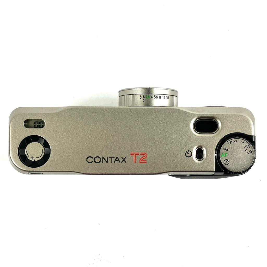 コンタックス CONTAX T2 チタンシルバー フィルム コンパクトカメラ 【中古】cambb