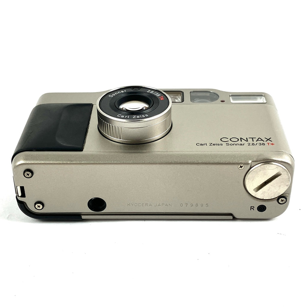 コンタックス CONTAX T2 チタンシルバー フィルム コンパクトカメラ 【中古】cambb