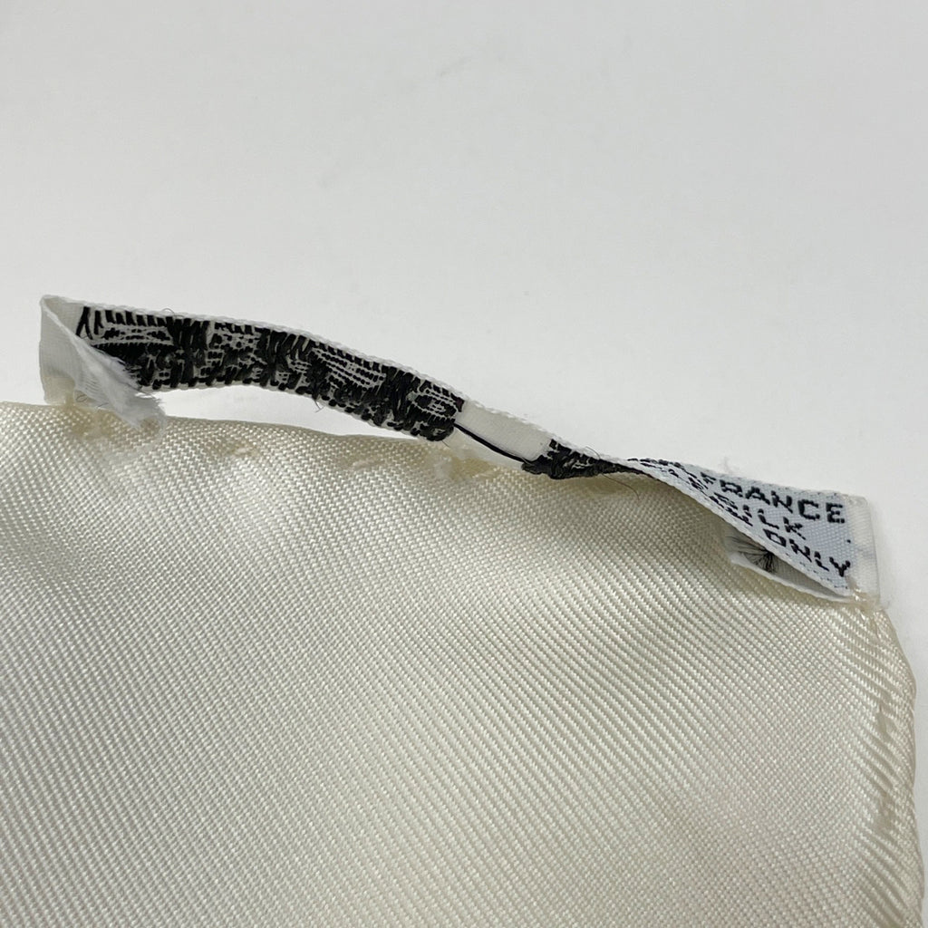 エルメス カレ 90 MUSEE 博物館 美術館 スカーフ シルク ホワイト マルチカラー レディース 【中古】brbag
