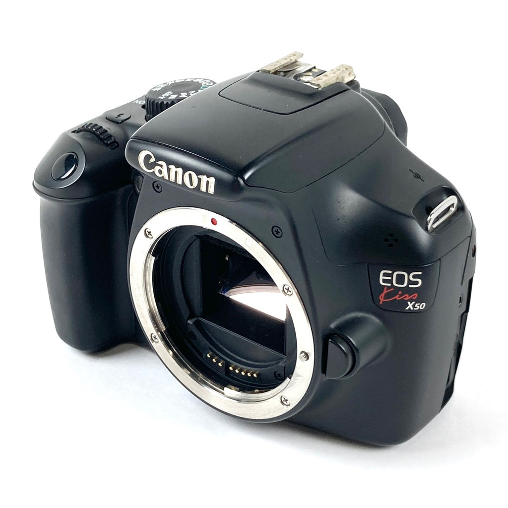 キヤノン Canon EOS Kiss X50 EF-S 18-55 IS II レンズキット ブラック ［ジャンク品］ デジタル 一眼レフカメラ 【中古】cambb