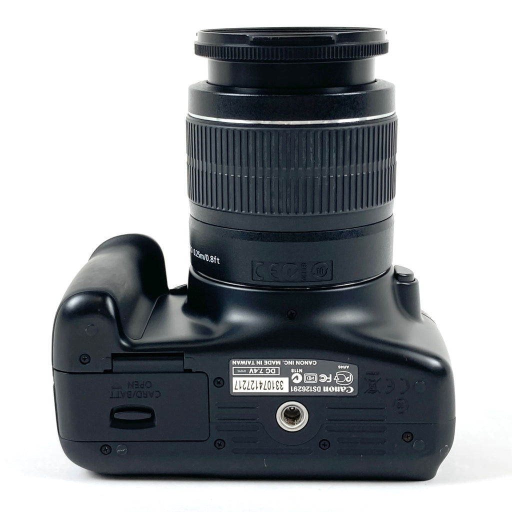キヤノン Canon EOS Kiss X50 EF-S 18-55 IS II レンズキット ブラック ［ジャンク品］ デジタル 一眼レフカメラ 【中古】cambb