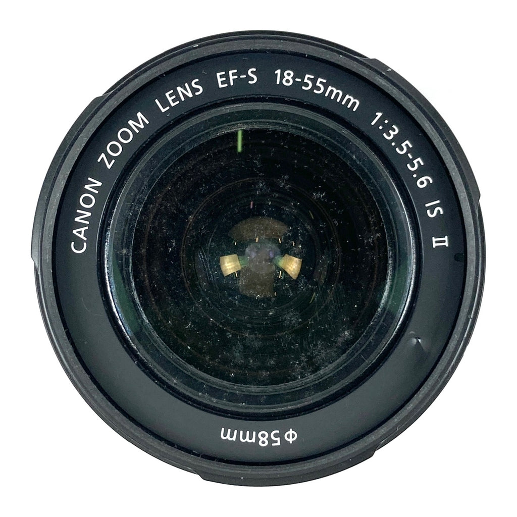 キヤノン Canon EOS Kiss X50 EF-S 18-55 IS II レンズキット ブラック ［ジャンク品］ デジタル 一眼レフカメラ 【中古】cambb