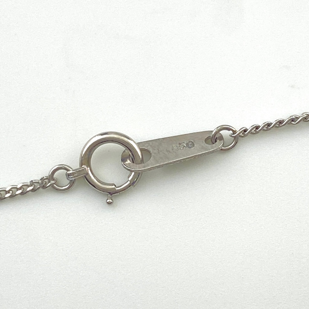メレダイヤ デザインネックレス プラチナ ペンダント ネックレス Pt900 Pt850 ダイヤモンド レディース 【中古】nbjwl