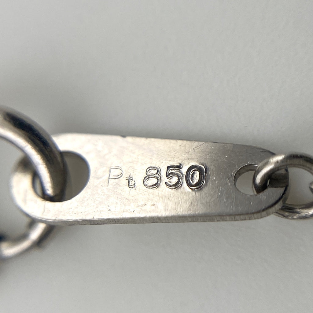 メレダイヤ デザインネックレス プラチナ ペンダント ネックレス Pt900 Pt850 ダイヤモンド レディース 【中古】nbjwl