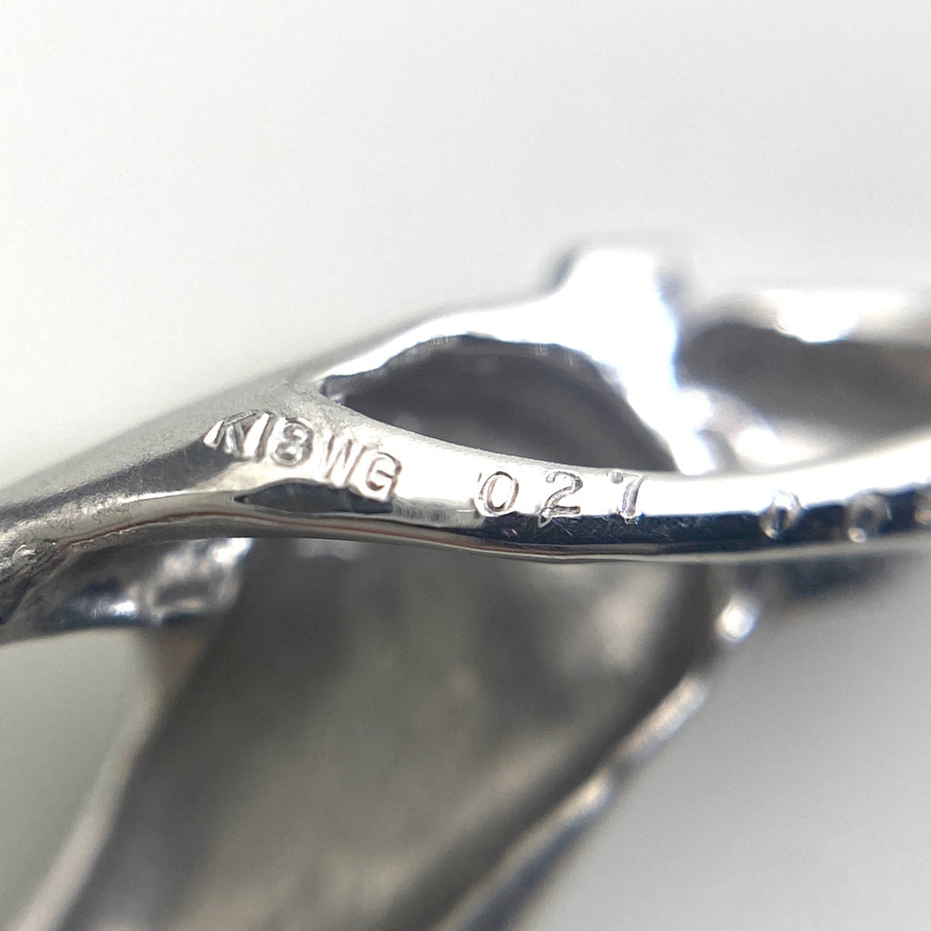 メレダイヤ ペンダントトップ WG ホワイトゴールド ペンダントトップ K18 WG ダイヤモンド レディース 【中古】nbjwl