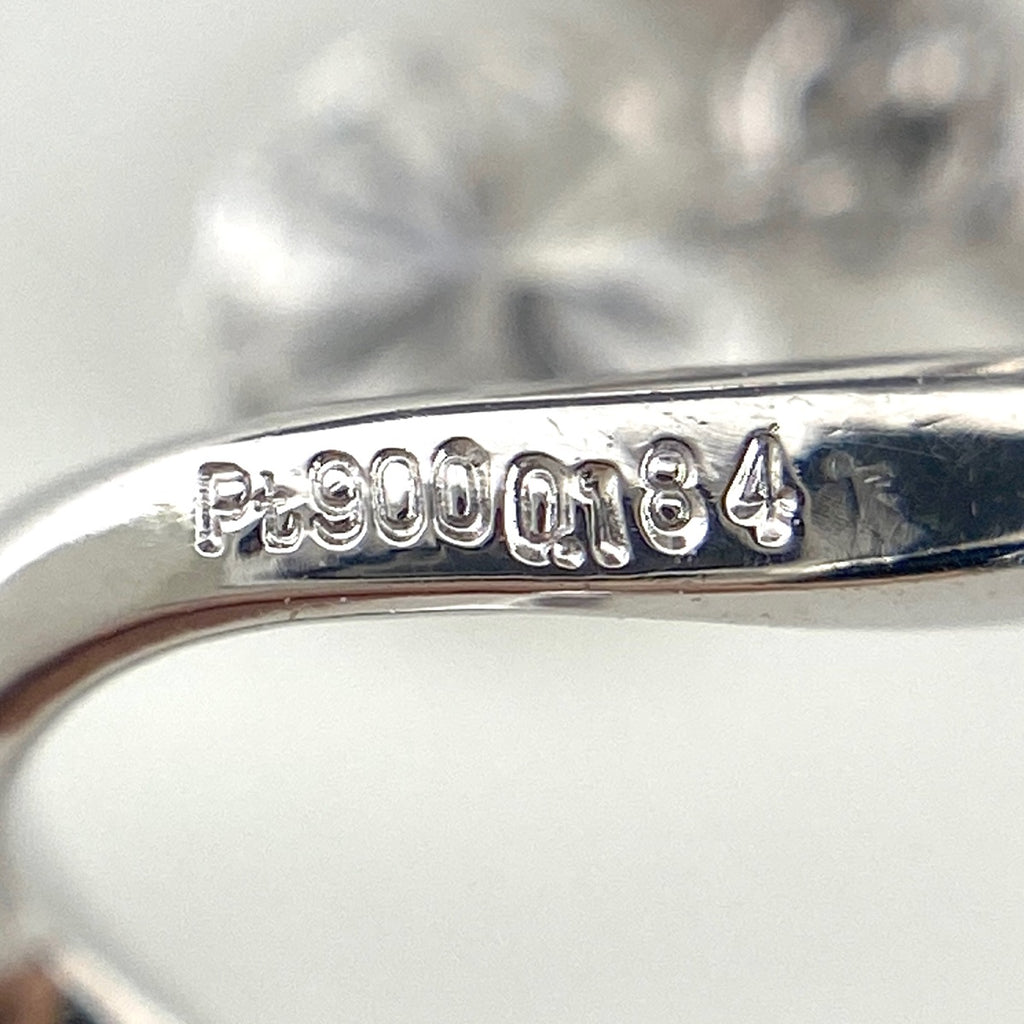 メレダイヤ デザインピアス プラチナ ピアス Pt900 ダイヤモンド レディース 【中古】nbjwl