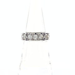 メレダイヤ デザインリング プラチナ 指輪 リング 10.5号 Pt900 ダイヤモンド レディース 【中古】nbjwl