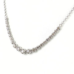 メレダイヤ デザインネックレス ペンダント ネックレス 750 ダイヤモンド レディース 【中古】nbjwl