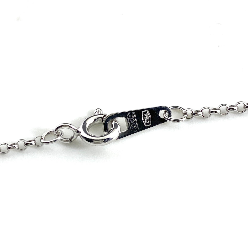 メレダイヤ デザインネックレス ペンダント ネックレス 750 ダイヤモンド レディース 【中古】nbjwl