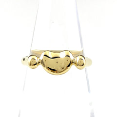 ティファニー ペレッティ ハート リング YG イエローゴールド 指輪 リング 9号 750 レディース 【中古】brjwl