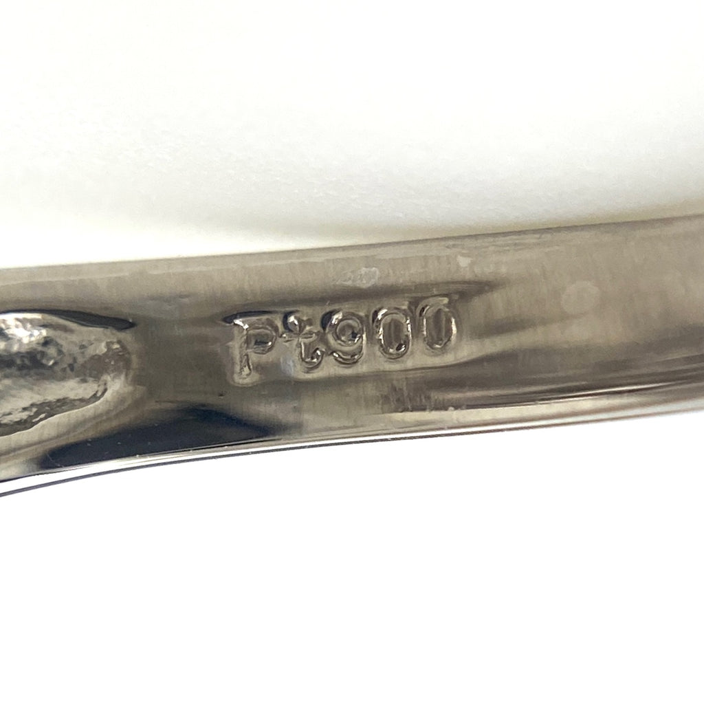 メレダイヤ デザインリング プラチナ 指輪 リング 16号 Pt900 ダイヤモンド レディース 【中古】nbjwl