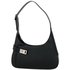 サルヴァトーレフェラガモ ガンチーニ ショルダーバッグ ワンショルダー ショルダーバッグ レザー ブラック 0170 レディース 【中古】brbag