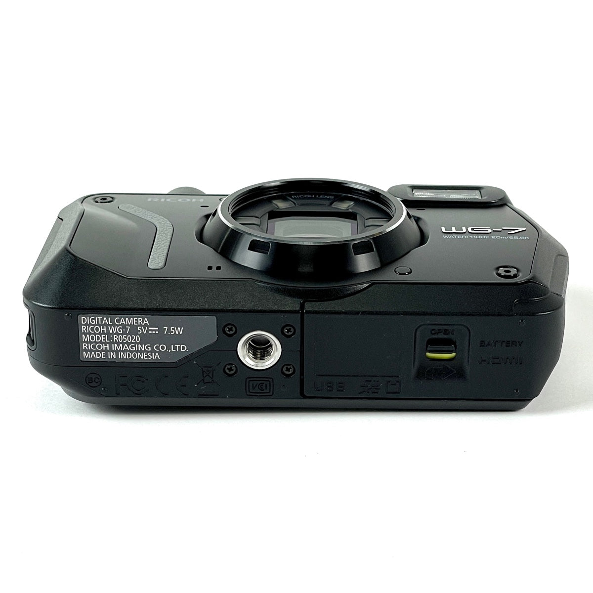バイセル公式】リコー RICOH WG-7 ブラック コンパクトデジタル