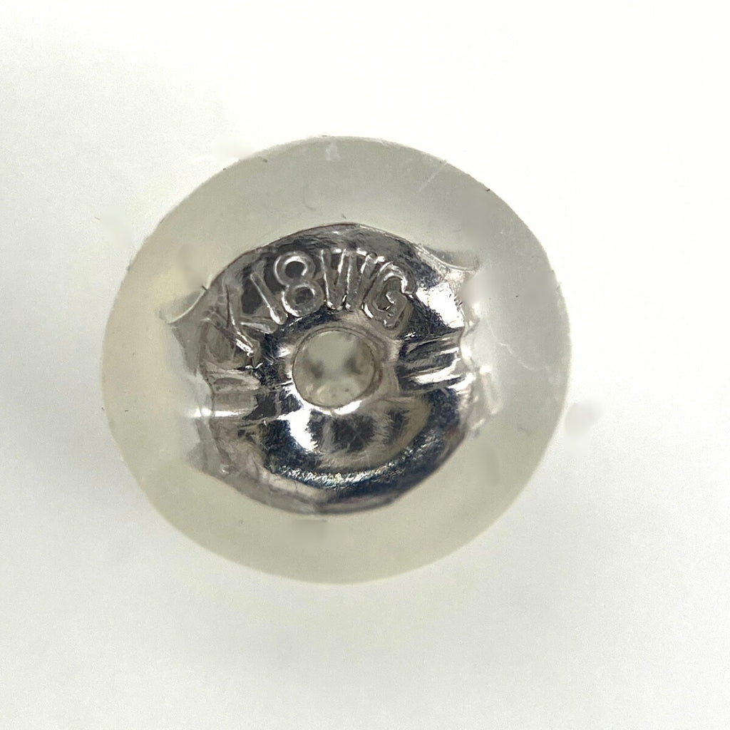 メレダイヤ デザインピアス WG ホワイトゴールド ピアス K18 WG ダイヤモンド レディース 【中古】nbjwl