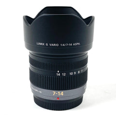 パナソニック Panasonic LUMIX G VARIO 7-14mm F4.0 ASPH. H-F007014 一眼カメラ用レンズ（オートフォーカス） 【中古】cambb