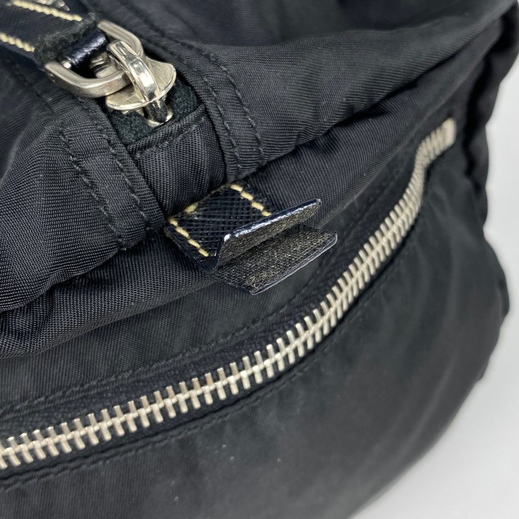プラダ ロゴプレート ハンドバッグ ハンドバッグ ナイロン ネロ(ブラック) BR2394 レディース 【中古】brbag