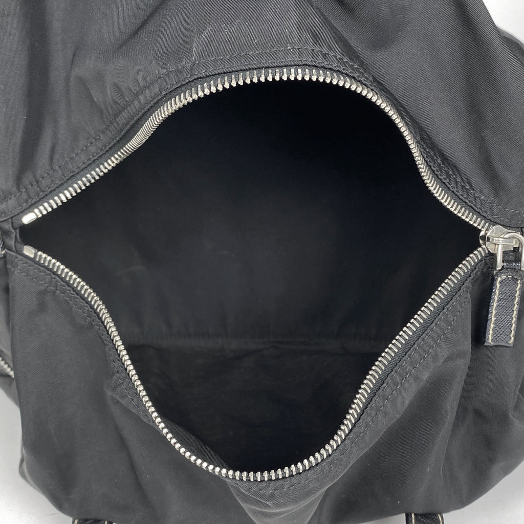 プラダ ロゴプレート ハンドバッグ ハンドバッグ ナイロン ネロ(ブラック) BR2394 レディース 【中古】brbag