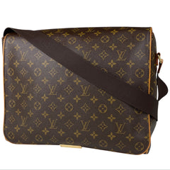 ルイ・ヴィトン アベス メッセンジャーバッグ 斜め掛け ショルダーバッグ モノグラム ブラウン M45257 レディース 【中古】brbag