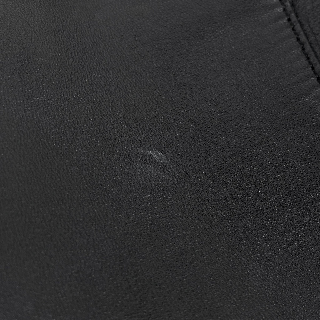 ロエベ ロゴ ライダースジャケット アナグラム アウター ライダースジャケット 羊革 ブラック レディース 【中古】brapp