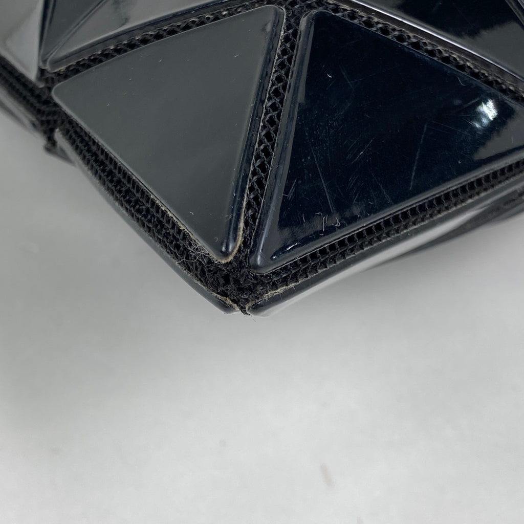 イッセイミヤケ ルーセント ショルダーバッグ バオバオ ショルダーバッグ PVC ブラック レディース 【中古】brbag