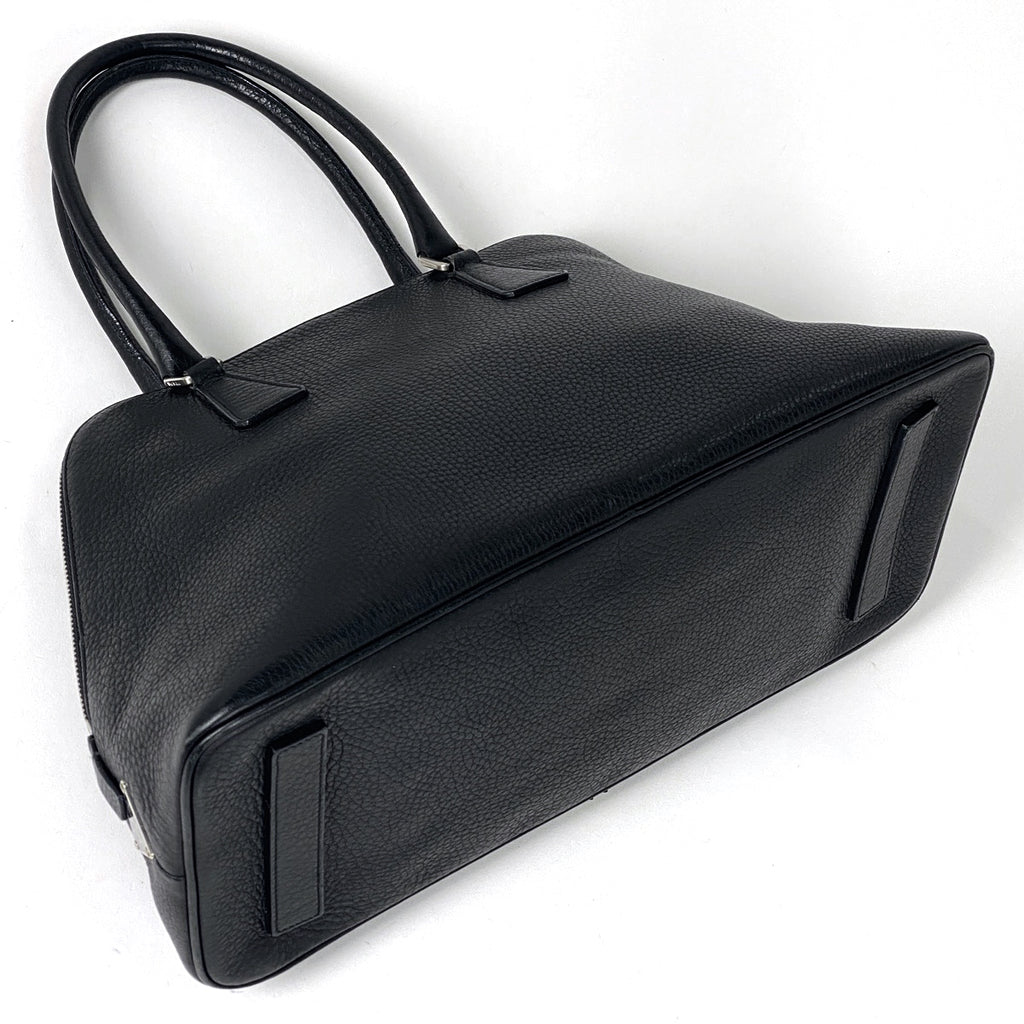 プラダ ロゴプレート ハンドバッグ ハンドバッグ レザー ネロ(ブラック) BN0134 レディース 【中古】brbag