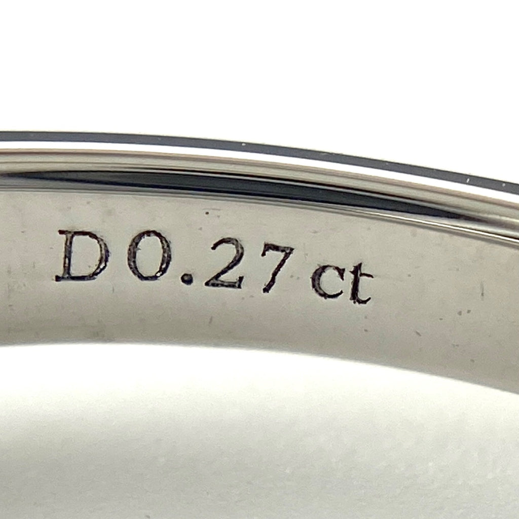 ティファニー ダイヤモンド デザインリング プラチナ 指輪 リング 9号 Pt950 ダイヤモンド レディース 【中古】brjwl