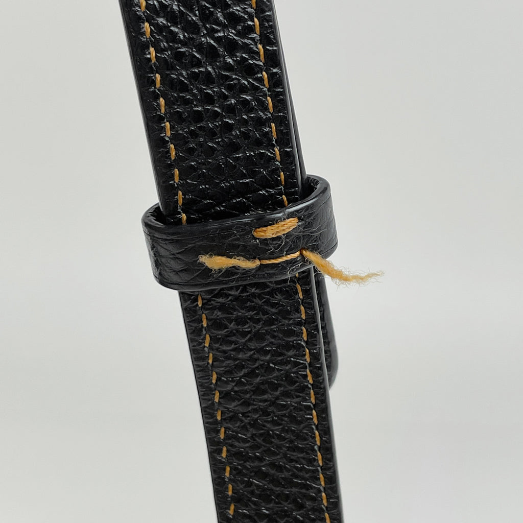 コーチ ロゴ ハンドバッグ 2WAY ショルダーバッグ ハンドバッグ レザー ブラック 6152 レディース 【中古】brbag