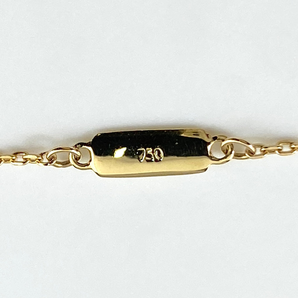 タサキ バランス ネックレス YG イエローゴールド ペンダントパール 真珠 ネックレス 750 パール レディース 【中古】brjwl