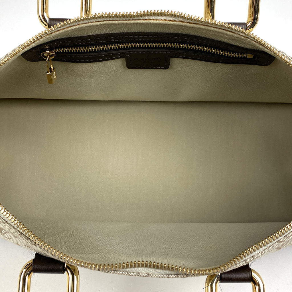 ルイ・ヴィトン アルマ ロン 手提げ ハンドバッグ モノグラムミニ カーキ M92206 レディース 【中古】brbag