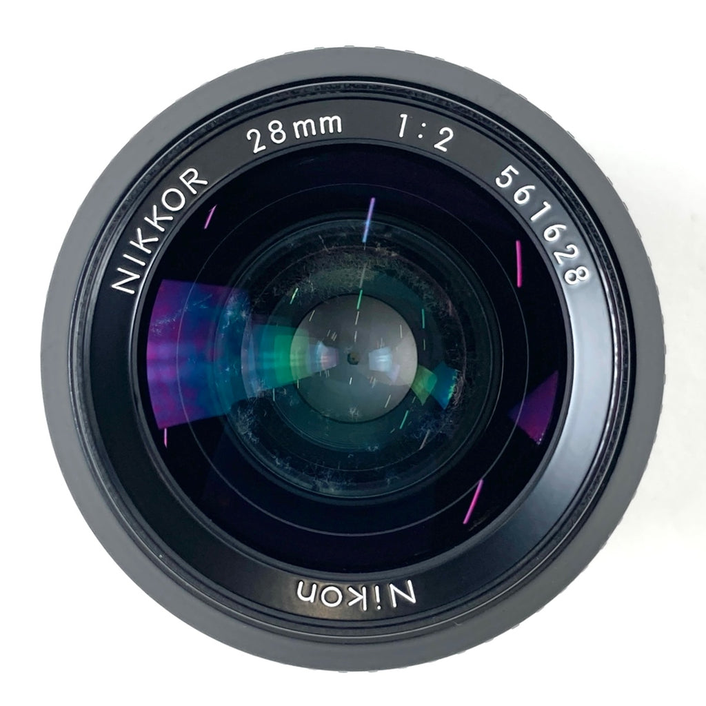 ニコン Nikon Ai NIKKOR 28mm F2 一眼カメラ用レンズ（マニュアルフォーカス） 【中古】cambb