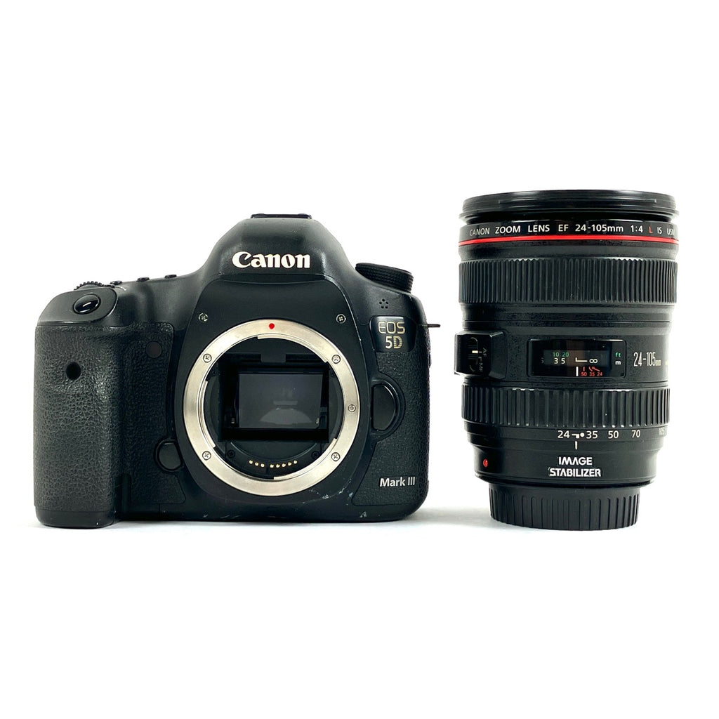 キヤノン Canon EOS 5D Mark III EF 24-105L IS USM レンズキット デジタル 一眼レフカメラ 【中古】cambb