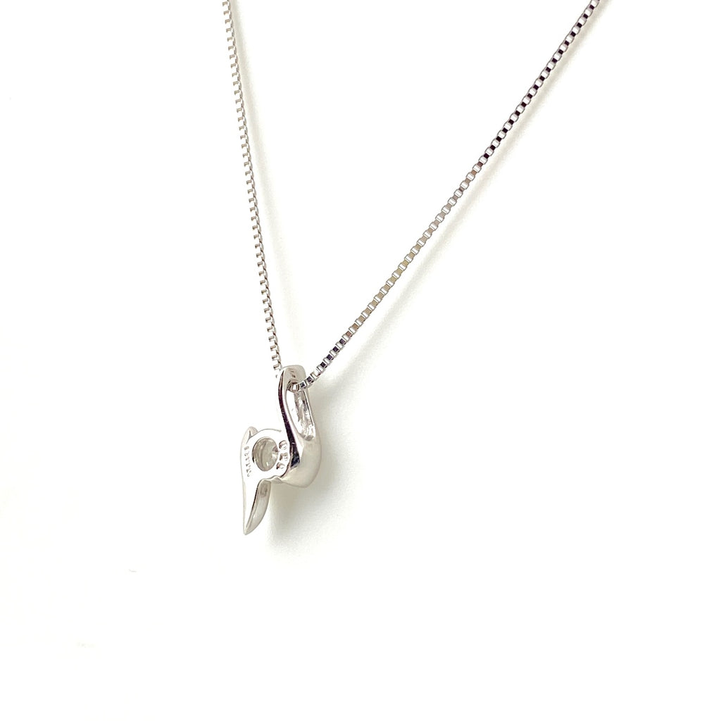 ダイヤモンド デザインネックレス プラチナ ペンダント ネックレス Pt900 Pt850 ダイヤモンド レディース 【中古】nbjwl