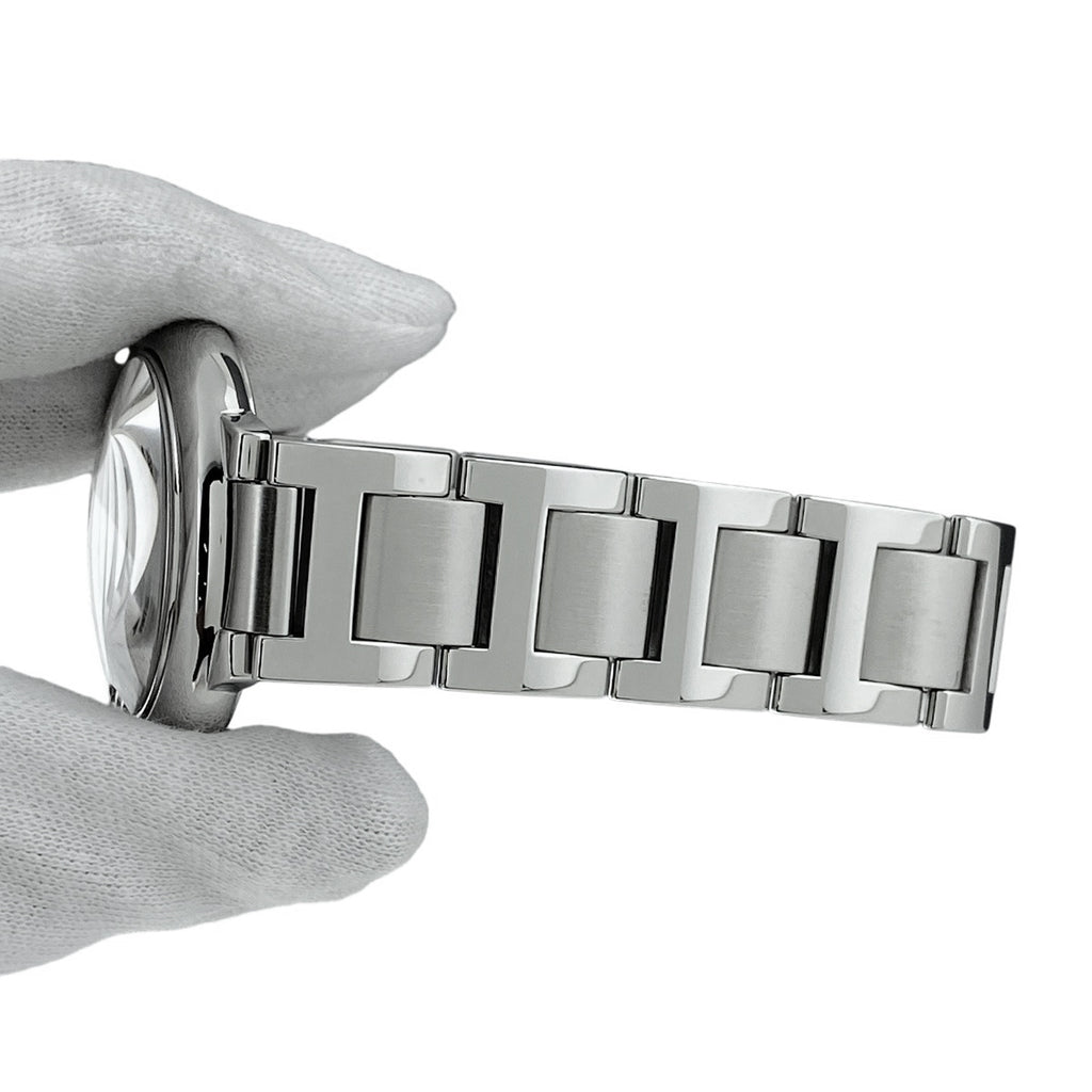 【保証書】カルティエ バロンブルー MM W69011Z4 腕時計 SS クォーツ シルバー メンズ 【中古】wtcbb