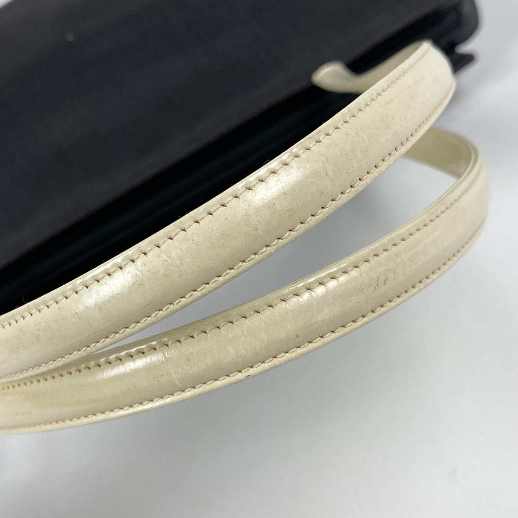 クリスチャンディオール ロゴ トートバッグ ショルダーバッグ トートバッグ キャンバス ブラック レディース 【中古】brbag