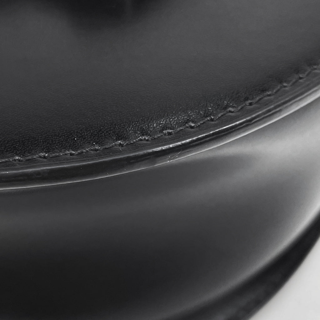 フルラ ロゴ チェーン ショルダーバッグ クラッチバッグ ショルダーバッグ レザー ブラック レディース 【中古】brbag