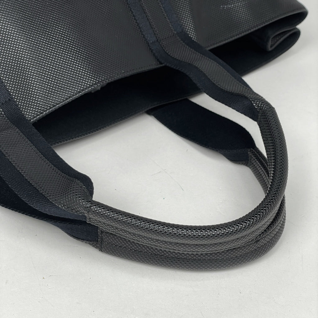 ボッテガヴェネタ マルコポーロ トートバッグ コーティングキャンバス ブラック 130977 メンズ 【中古】brbag