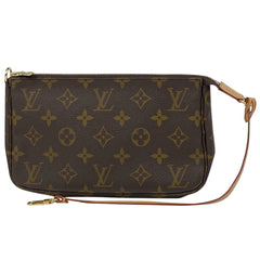 ルイ・ヴィトン ポシェット アクセソワール メイク コスメ アクセサリーポーチ モノグラム ブラウン M51980 レディース 【中古】brbag