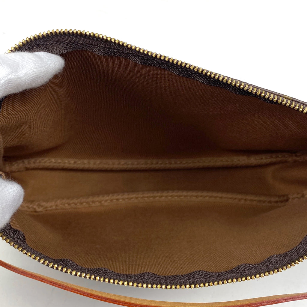 ルイ・ヴィトン ポシェット アクセソワール メイク コスメ アクセサリーポーチ モノグラム ブラウン M51980 レディース 【中古】brbag