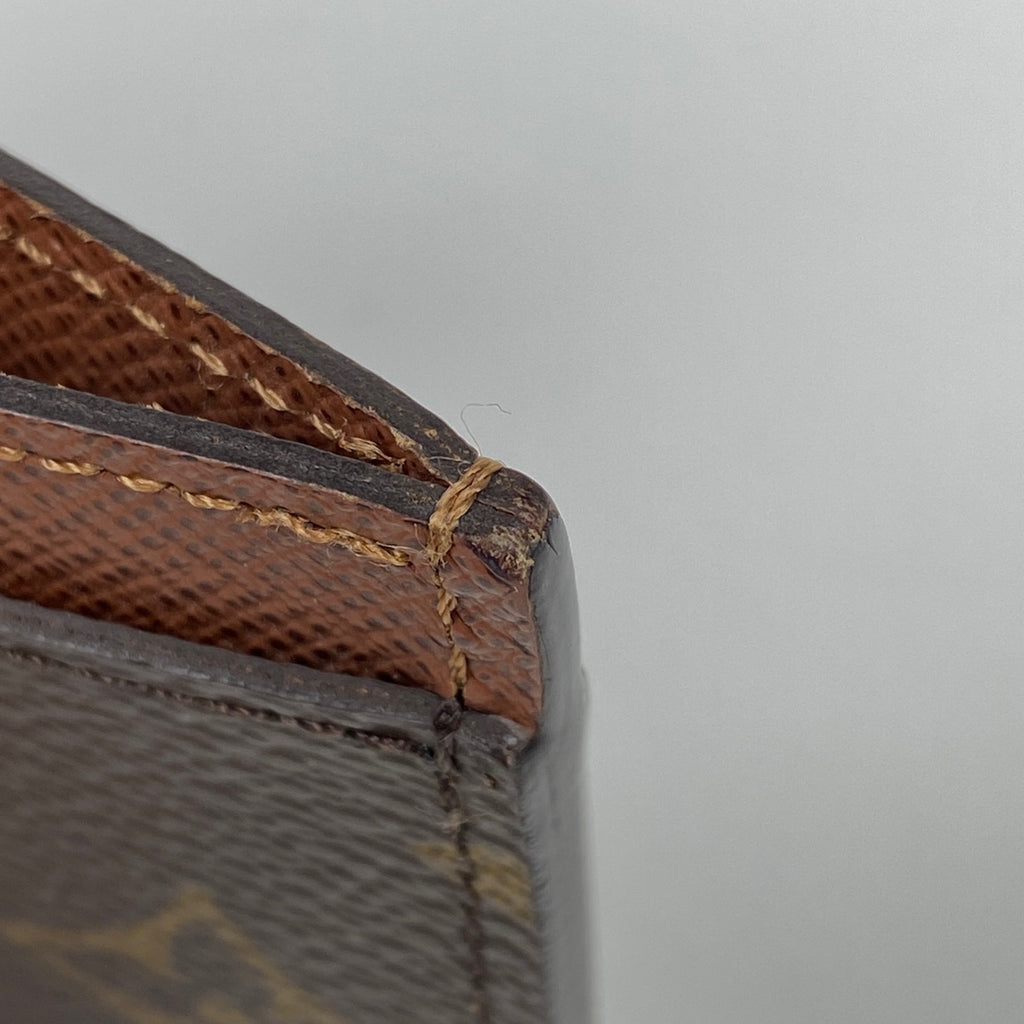 ルイ・ヴィトン ポルト カルト サーンプル カード入れ 定期入れ 通勤 通学 カードケース モノグラム ブラウン M61733 レディース 【中古】brbag