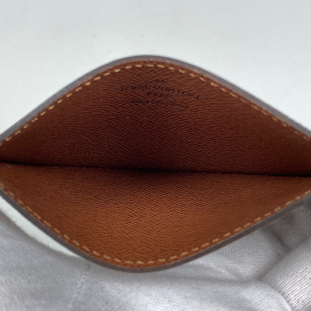 ルイ・ヴィトン ポルト カルト サーンプル カード入れ 定期入れ 通勤 通学 カードケース モノグラム ブラウン M61733 レディース 【中古】brbag