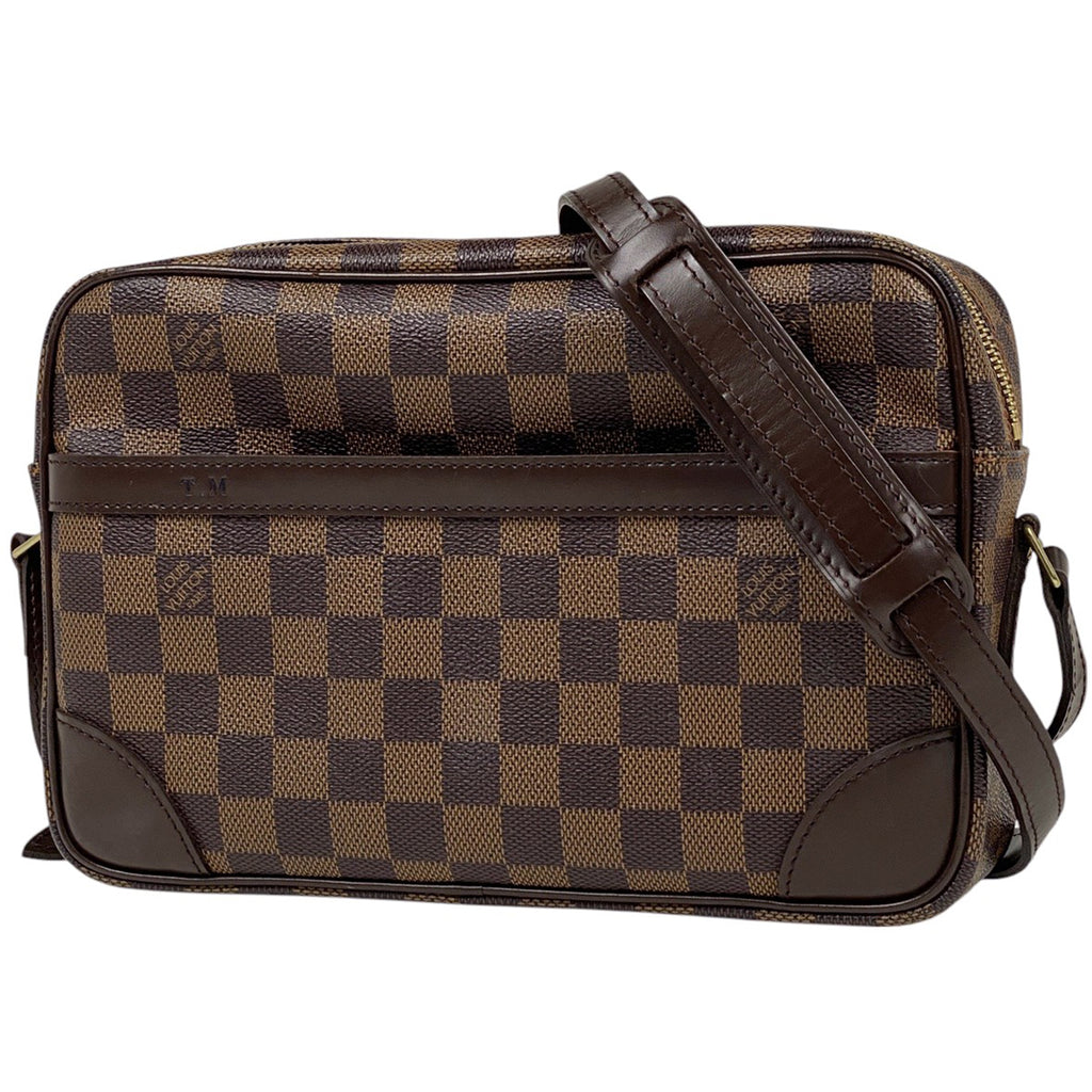 ルイ・ヴィトン トロカデロ 27 スペシャルオーダー ショルダーバッグ ダミエ ブラウン N48085 レディース 【中古】brbag