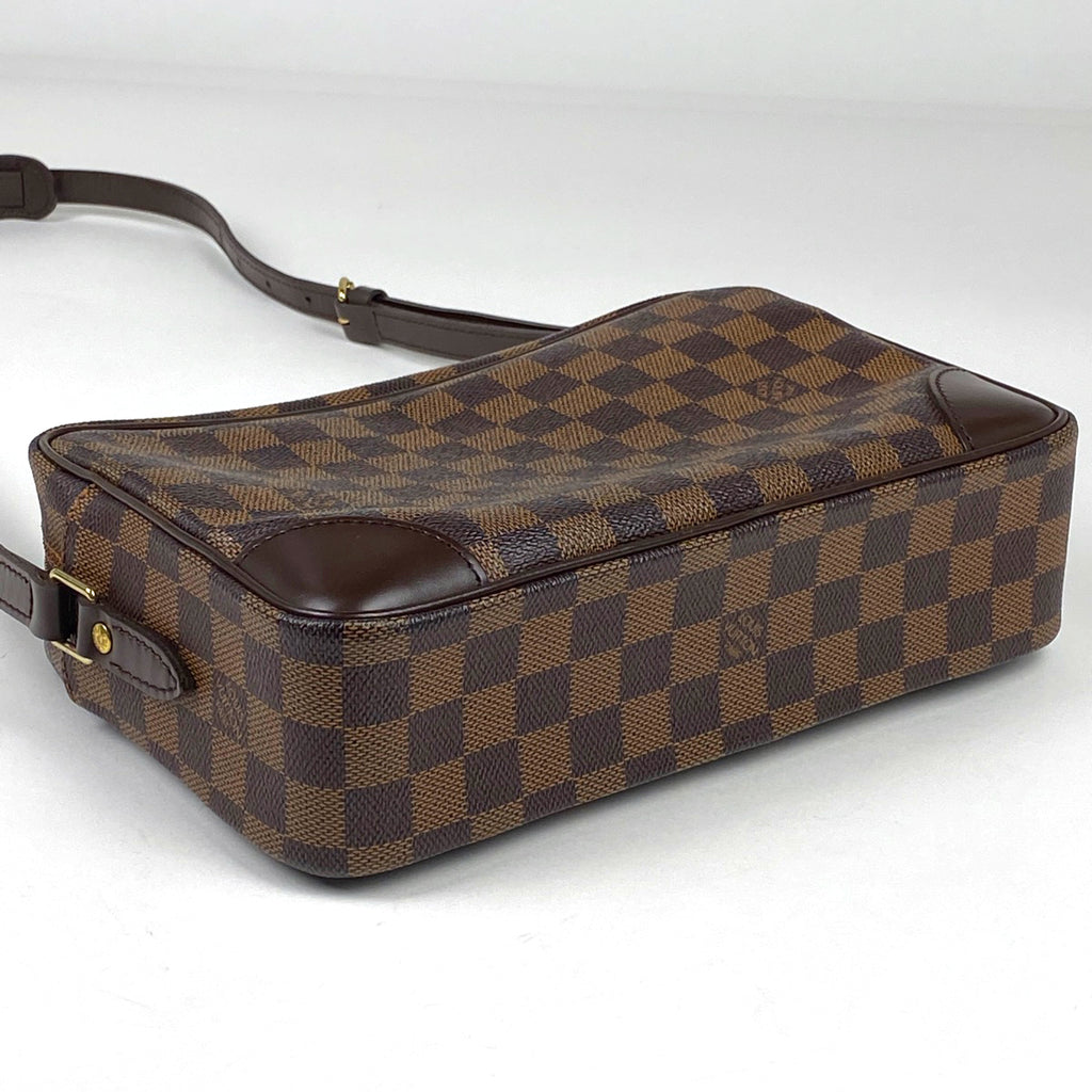 ルイ・ヴィトン トロカデロ 27 スペシャルオーダー ショルダーバッグ ダミエ ブラウン N48085 レディース 【中古】brbag