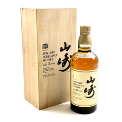 【東京都内限定お届け】 サントリー SUNTORY 山崎 12年 ピュアモルト 向獅子 750ml 国産ウイスキー 【古酒】liqbb