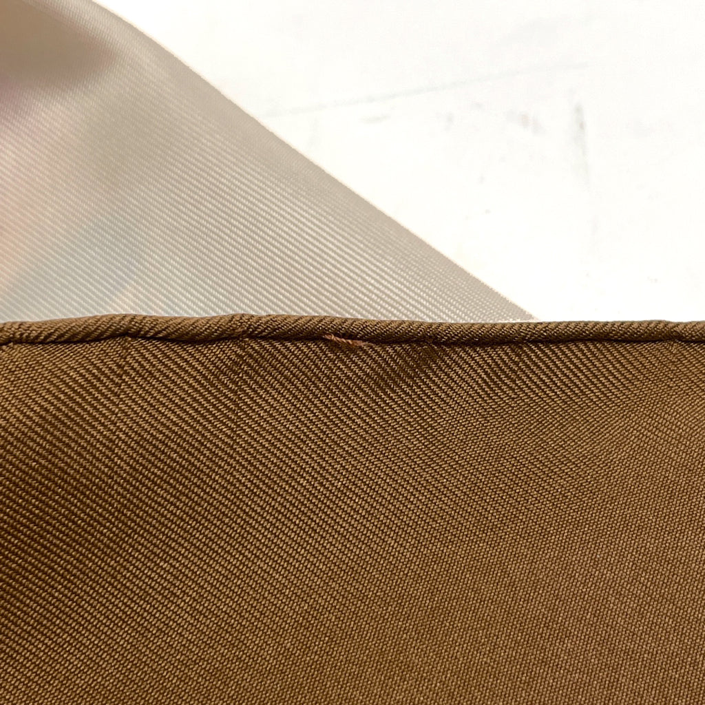 エルメス カレ 90 SAMOURAI 侍 サムライ スカーフ シルク ブラウン マルチカラー レディース 【中古】brbag