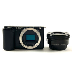 ソニー SONY VLOGCAM ZV-E10L パワーズームレンズキット ブラック デジタル ミラーレス 一眼カメラ 【中古】cambb